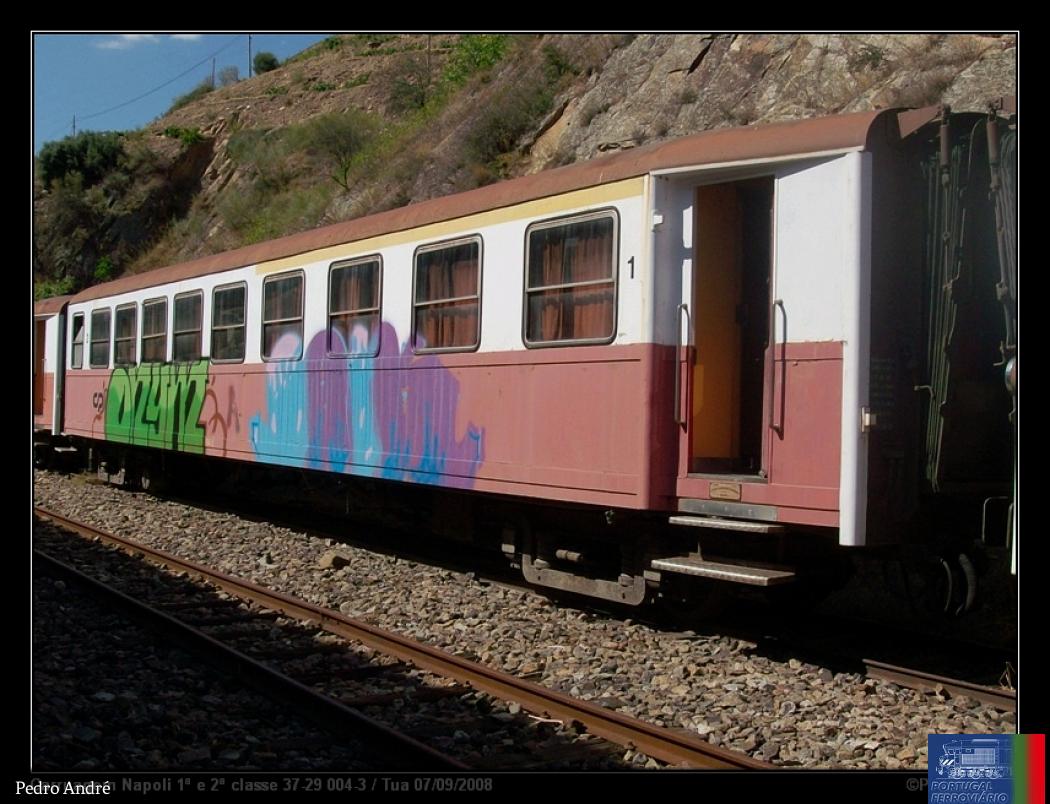 Carruagem Napoli 1ª e 2ª classe 37-29 004-3 Tua 07