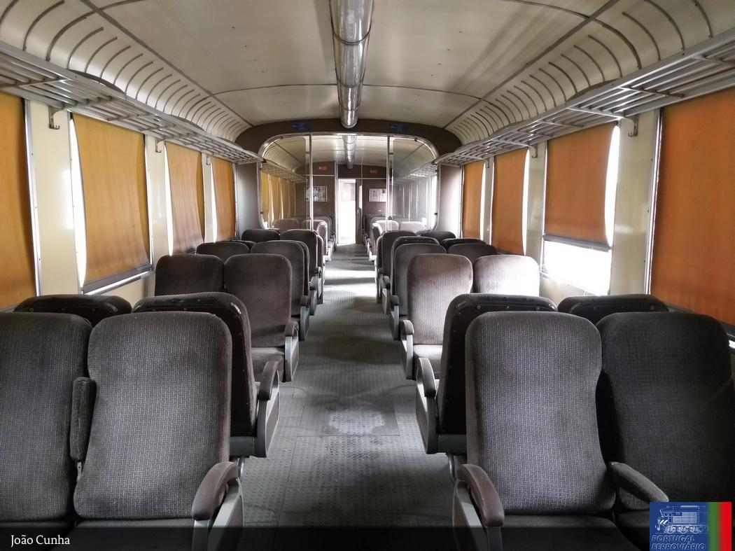 Interior 1ª Classe Pré-renovação