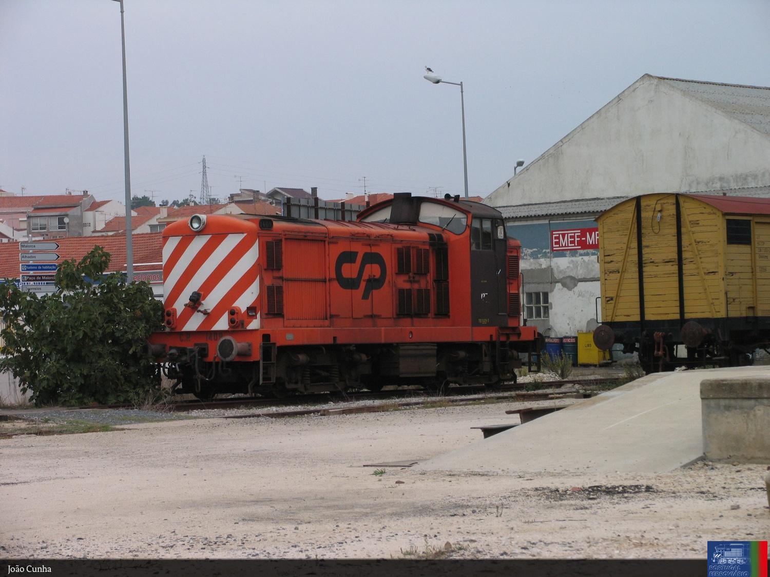 Ao serviço das manobras da Figueira da Foz