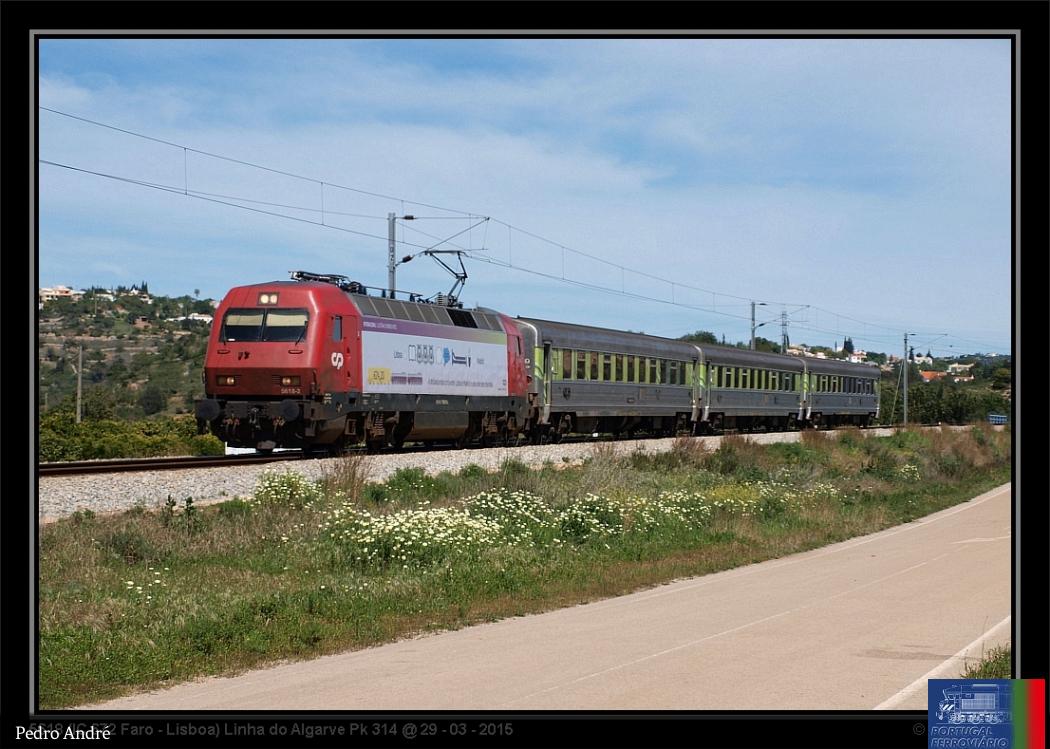 5618 (IC 672 Faro - Lisboa) Linha do Algarve Pk 31