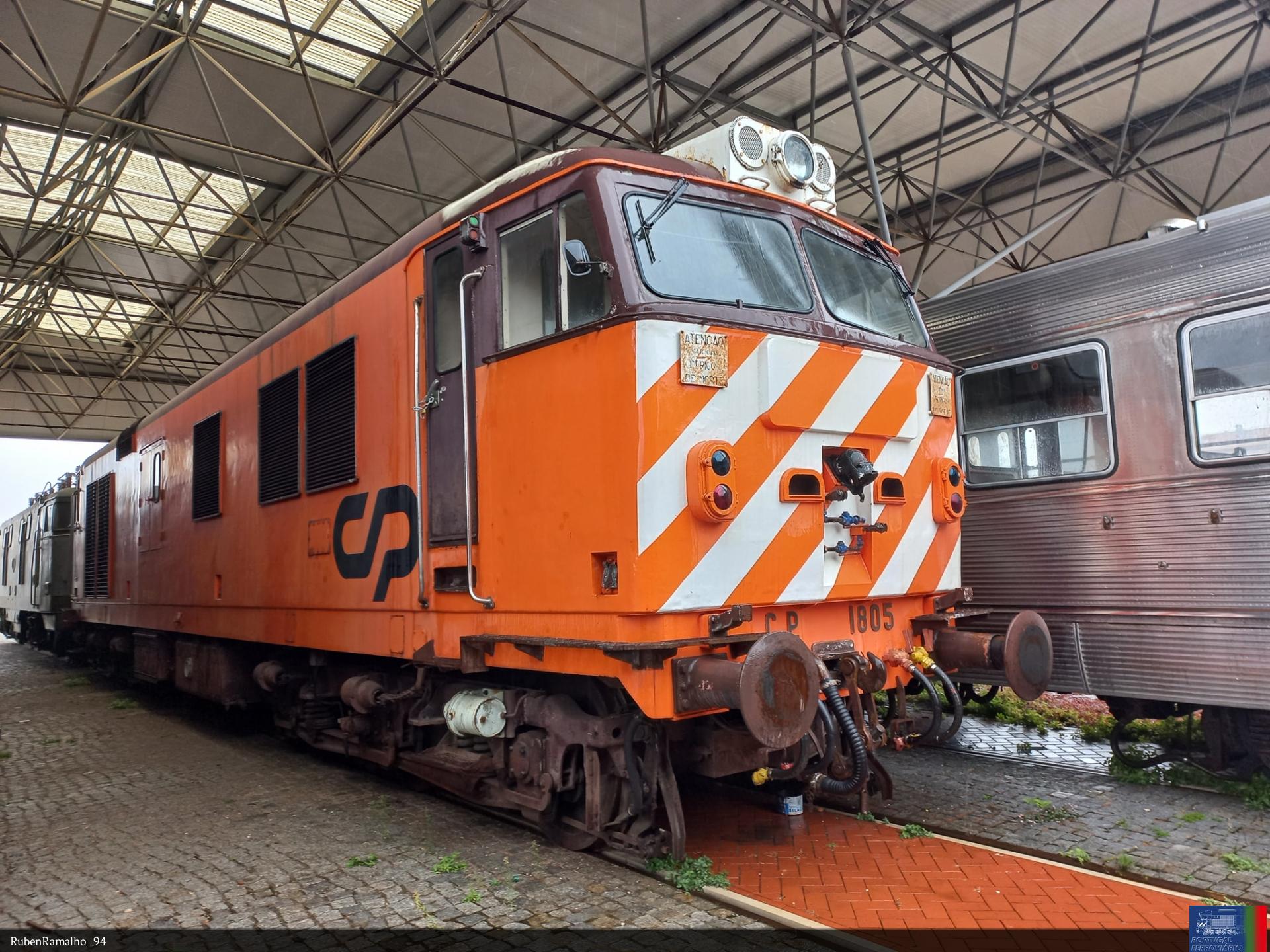 Locomotiva 1805 @ Entroncamento