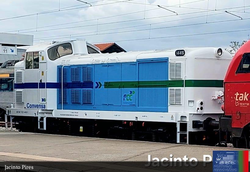 Locomotiva Convensa 1445 (Ex-CP e Takargo)