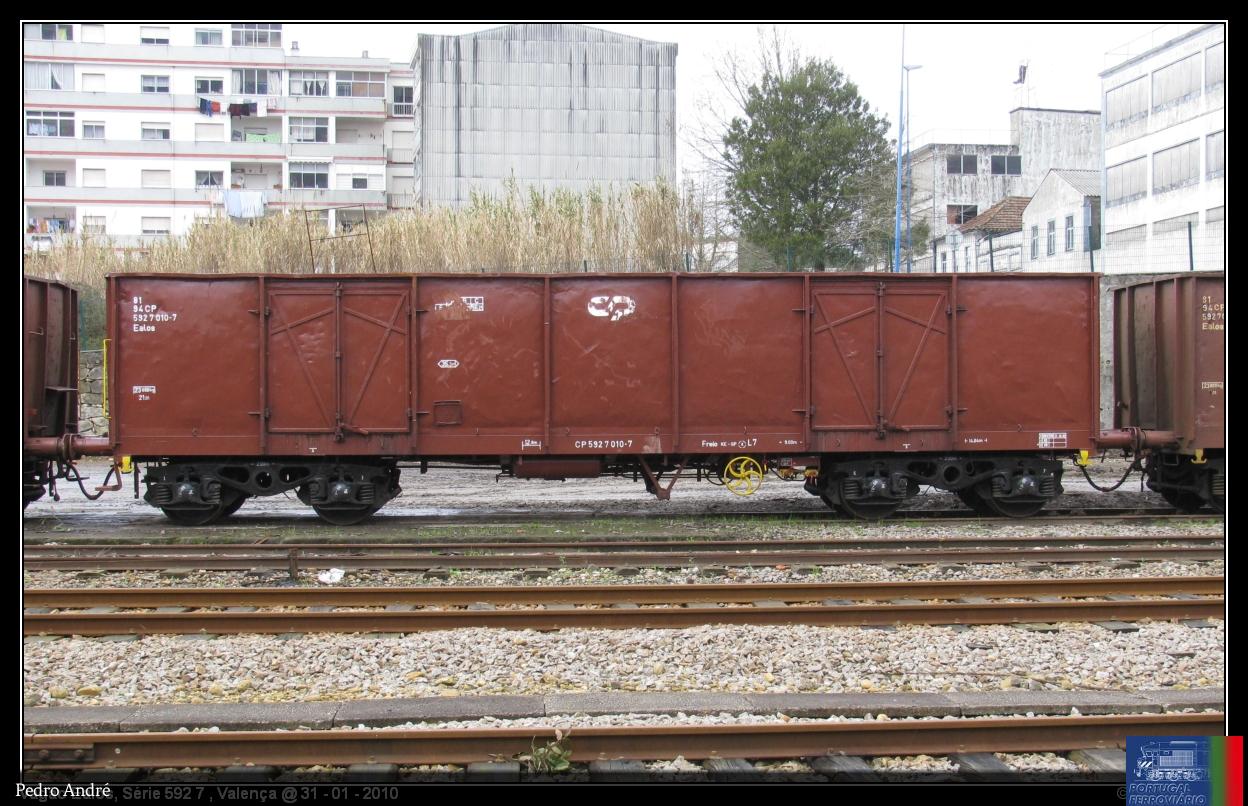Vagão Ealos, Série 592.7, Valença @ 31012010 (01)
