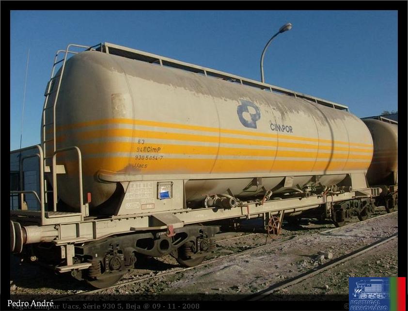 Vagão Cimpor Uacs, Série 930 5, Beja @ 09 - 11 - 2