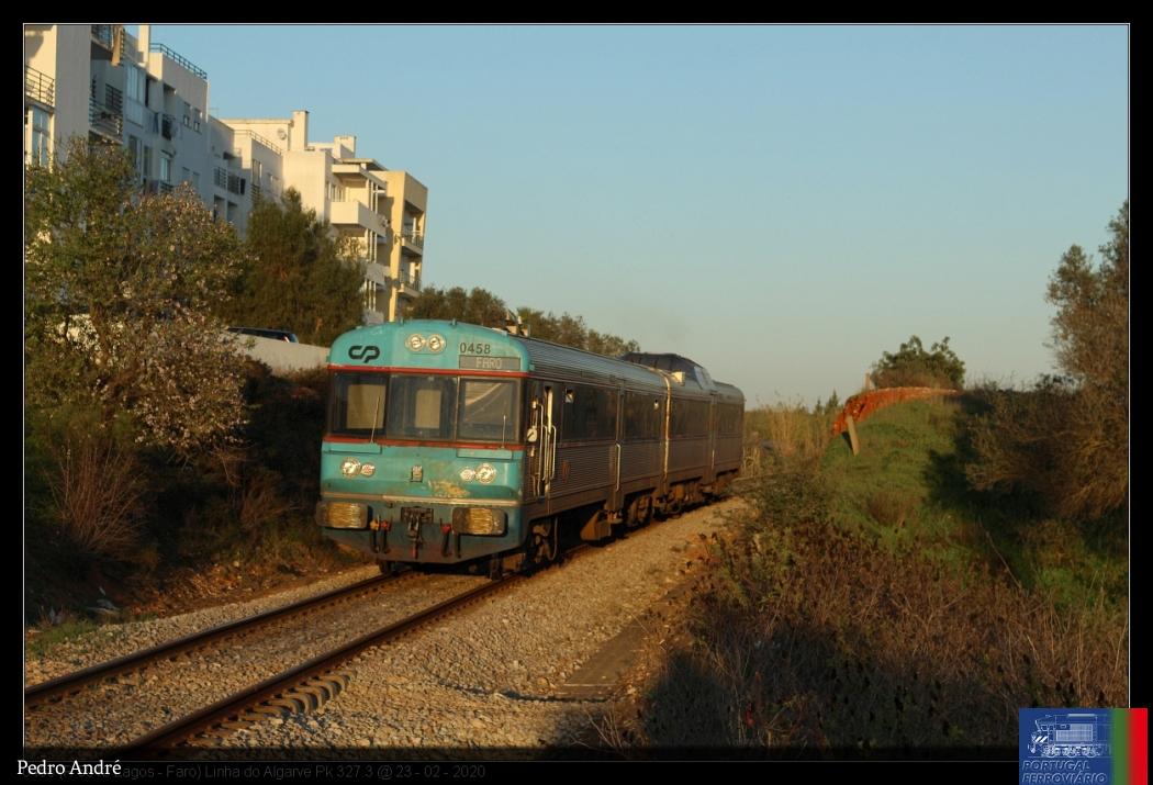 0458 (R 5913 Lagos - Faro) Linha do Algarve Pk 327
