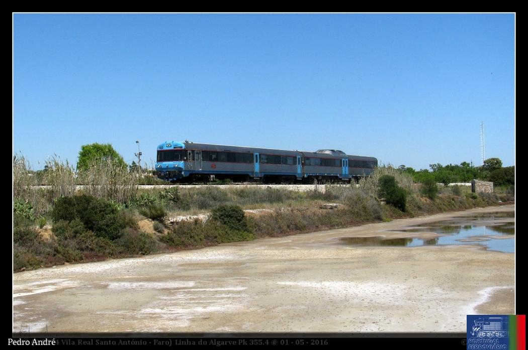 0463 (R 5714 VRSA - Faro) Linha Algarve Pk 355.4 @