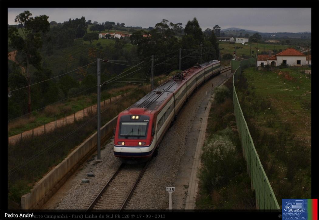 4005 (180 Porto Campanhã - Faro) Linha do Sul, Pk 
