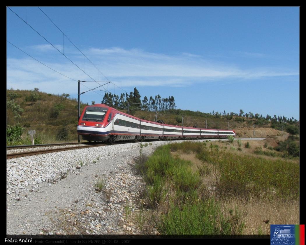 4006 (184 Faro - Porto Campanhã) Linha do Sul Pk 2