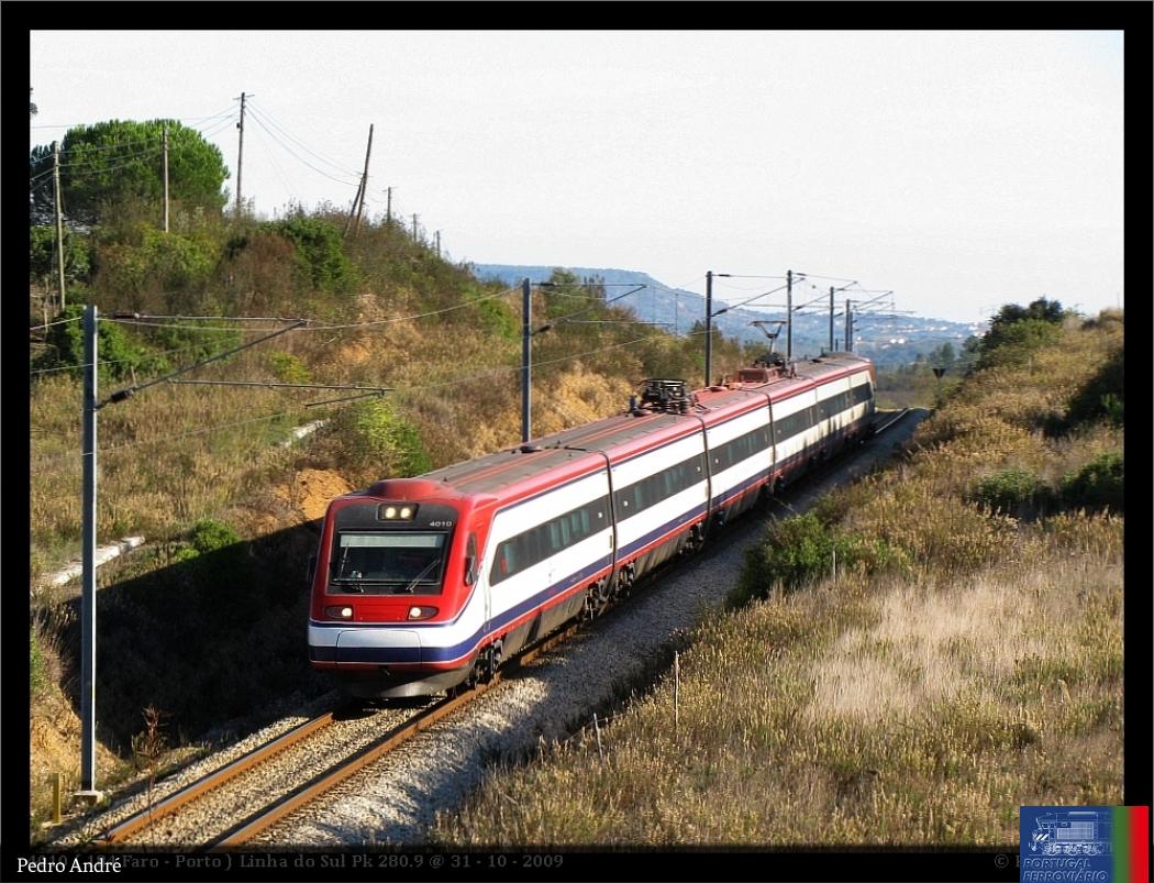 4010 (184 Faro - Porto) Linha do Sul Pk 280.9 @ 31