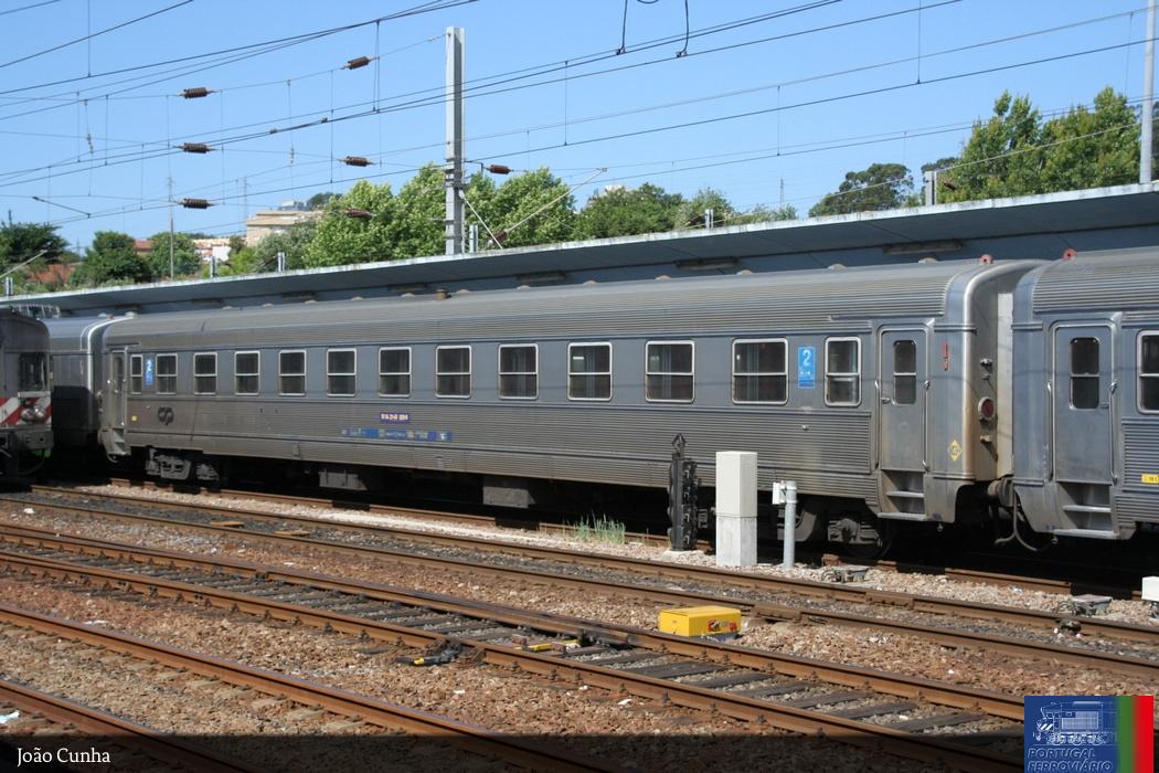 Comboio de inspecção de catenária Porto - Lisboa