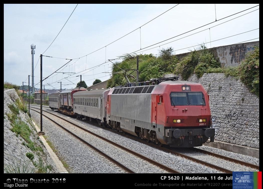 CP 5620 - Madalena - Especial 92207 - 11 de Julho 